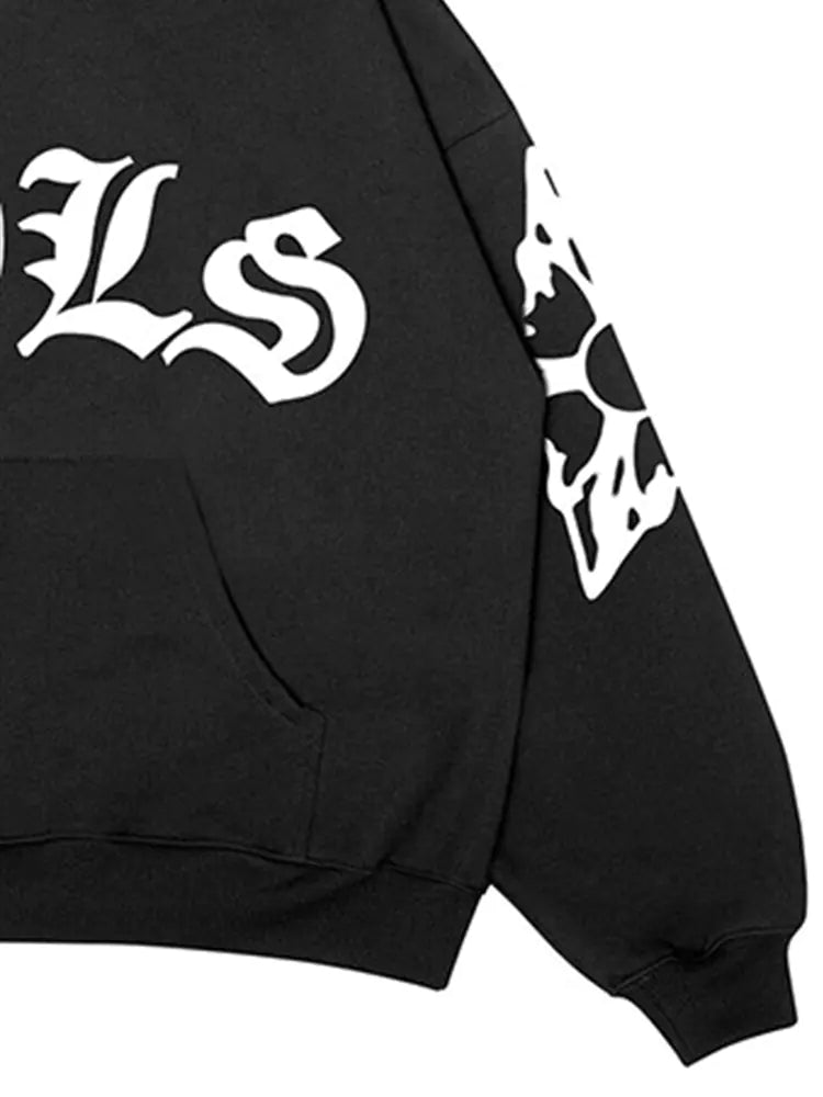 Y2K Vintage Hip Hop Jacket for Women - Casual Hoodie