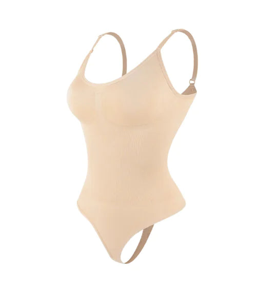 Women's Backless Seamless Camisole Shapewear Jumpsuit