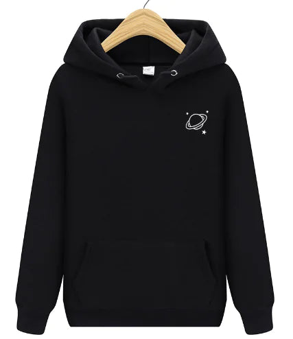 Fleece Hoodie for Women - Loose Fit Fall/Winter Top